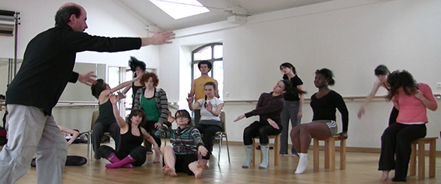 stage workshop soundpainting danseurs